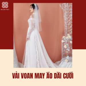 vải voan may áo dài